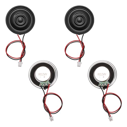 Altavoces pequeños para solucionar problemas de audio interno en minicomponentes y DVD
