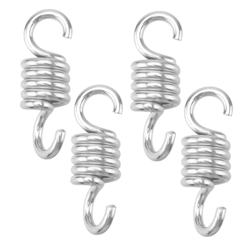 NULYLU 4pcs Heavy Duty Swing Spring Set Porch Swing Spring Hammock Spring Kit for Outdoor/Indoor