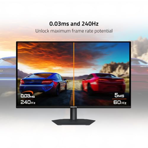 Image of GIGABYTE - G27Q20-T - 27 inch SuperSpeed IPS Gaming Monitor - QHD 2560x1440-200hz /OC 210hz - 0.5ms GTG - AMD FreeSync Premium, G-SYNC Compatible - HDMI - Tilt Adjustable - Black