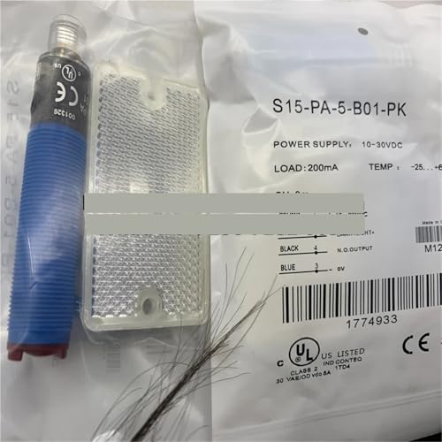 Sensor S15-PA-5-M01-NK con salida NPT de alta respuesta 4