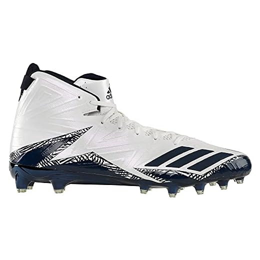 adidas Mens Sm Freak X Carbon Mid Rfs Football Football Sneakers Shoes Casual Cleated - Blue,White - Size 12 D