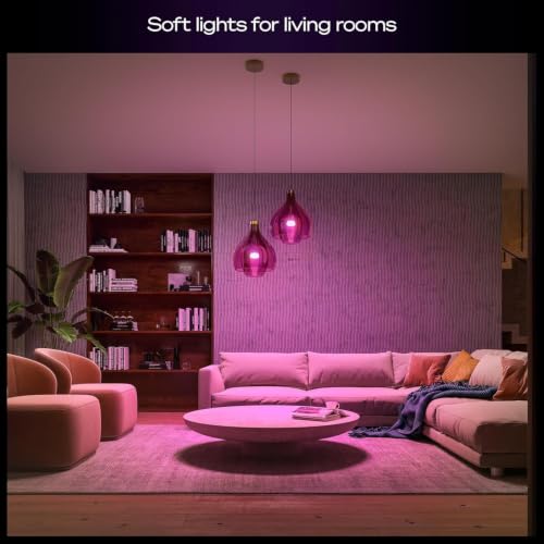 Philips Hue Starter Kit, Bridge Pro + 4 A19 E26 Smart Bulbs - image 7