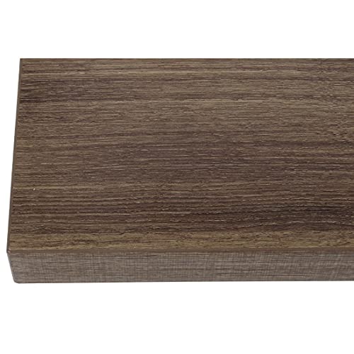Bolero Pre-Drilled Square Table Top Rustic Oak 600mm for Better Experience