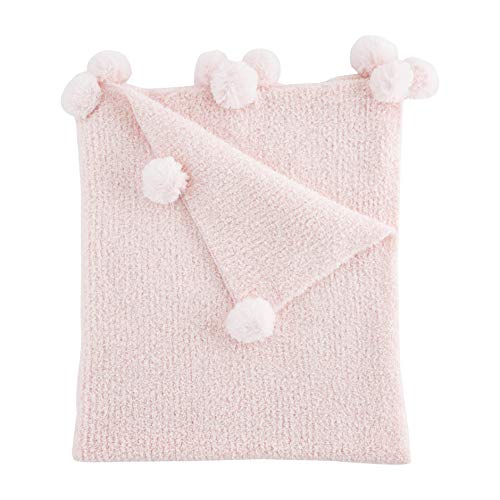 Image of Pink Chenille Blanket