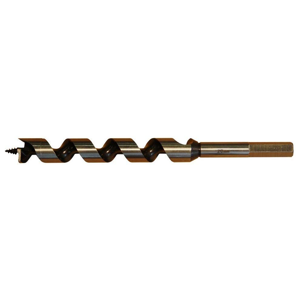 Mèche à serpentin 22x230 mm idéale pour assembler vos poutres en bois