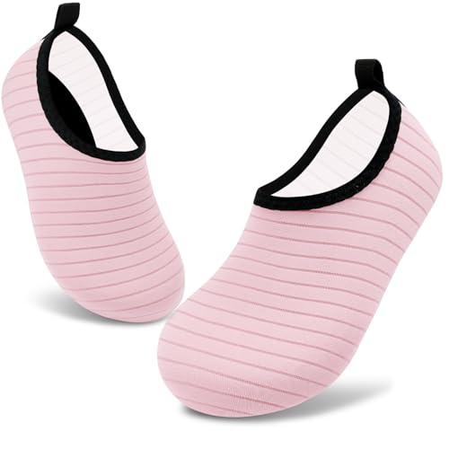 Image of VIFUUR Kids Water Shoes Girls Boys Quick Dry Aqua Socks for Beach Swim Outdoor Sports