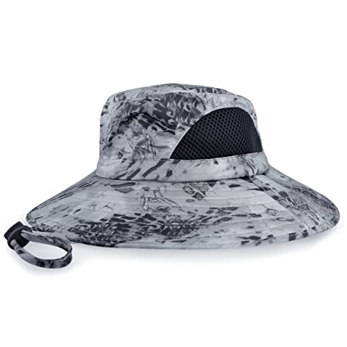 Einskey Sun Hat For Men/Women, Waterproof Wide Brim Bucket Hat Foldable Boonie Hat For Fishing Hiking Garden Safari Beach #TOP7