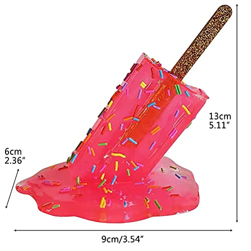 Escultura Suncionando Paleta de Helado Resina miniatura 2