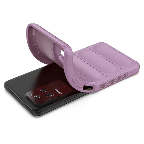 Image of amazon basics Mobile Cover for Mi Redmi K50 5G / K50 Pro 5G | Full Camera Protection | Liquid Silicon Case | Flexible Bumper Case for Mi Redmi K50 5G / K50 Pro 5G (Purple)
