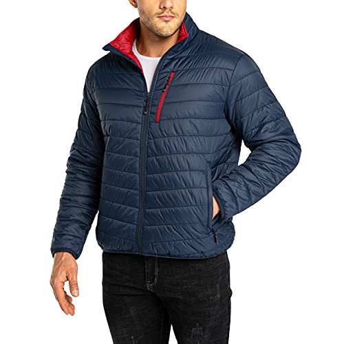 33,000ft Men’s Puffer Jacket Lightweight Packable Winter Jacket