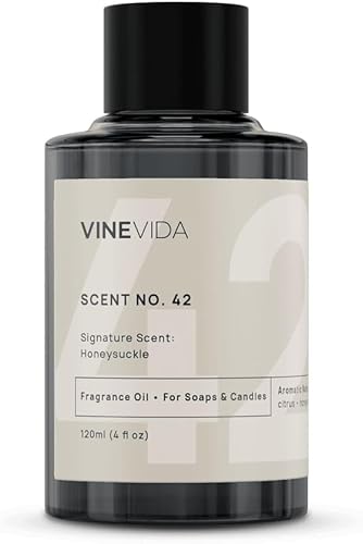 Miniatura 576 de VINEVIDA [4 onzas] Aceite de fragancia de madera de teca de caoba para fabricación de velas y fabricación de jabón, aromas de velas prémium para