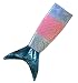 Mermaid Tail Blanket - with Mesmerizing Reversible Sequin Tail - changes from Blue to Purple, Super Soft Flannel Keeps Your Little Mermaid Cuddly and Warm