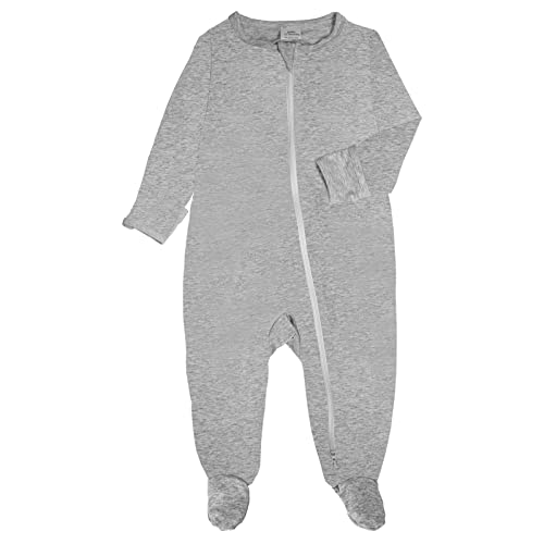 Bamboo Zipper Baby Footie Pajama,Newborn Boy Sleepers Soft Long Sleeve One Piece Romper #TOP19