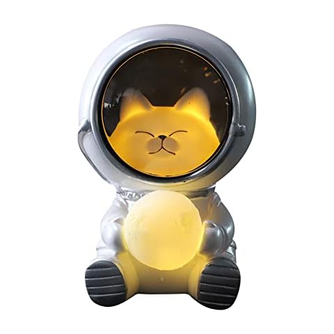 Luz Nocturna de Astronauta de Resina Cover
