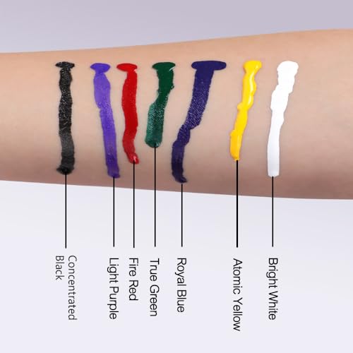 Hawink Tattoo Ink Set 1/2Oz (15Ml) Tattoo Supply Ink Usa 7 Colors Pigment Kit Ti203-15-7 thumb #5