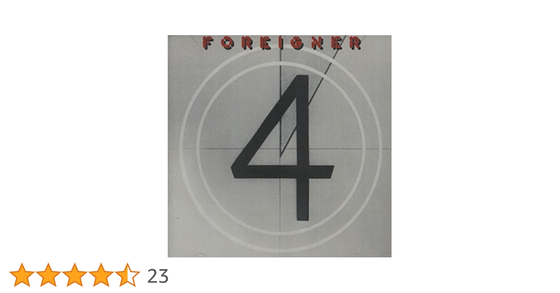 ★SACD◇FOREIGNER / 4★フォリナー◇MFSL / MoFi Foreigner – 4 – SACD (Mini Vinyl Replica, Hybrid, Stereo + 6
