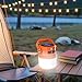wkao Solar & USB Powered Led Lantern with 6 Brightness Levels, Rechargeable for Camping, Emergency & Market Stall Use