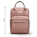 Diaper Bag Backpack Upsimples Multi-Function Maternity Nappy Bags for Mom&Dad, Baby Bag with Laptop Pocket,USB Charging Port,Stroller Straps, Pink