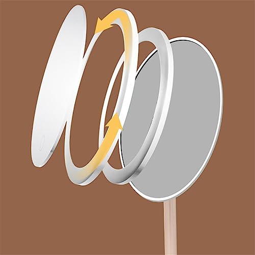 Miroir cosmétique LED intelligent à intensité réglable pour bureau