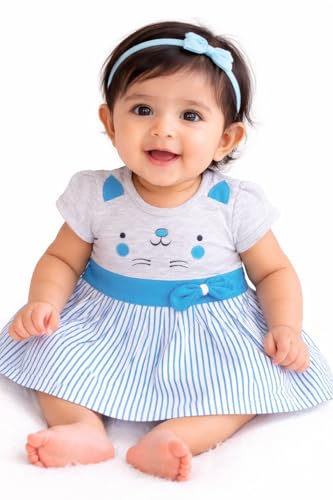 Image of NammaBaby Baby Girls' A-Line Mini Frock Dress
