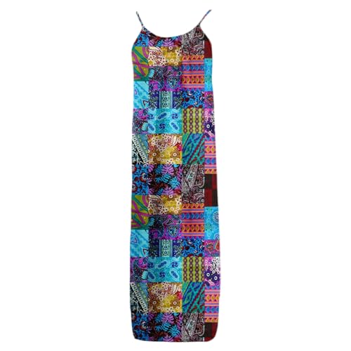 Image of HTHLVMD Backless Cami Dress Summer Dresses for Women 2026 Spaghetti Strap Dresses Womens Solid Color Backless Cami Dress