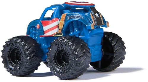 Monster Jam Pack De 3 Véhicules Marvel Minis Monster Jam Assort - vue 9