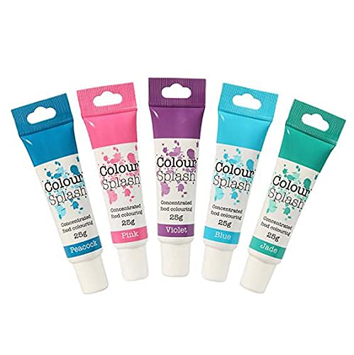 Colorant alimentaire en gel sirène pour réussir les gâteaux d'anniversaire féeriques
