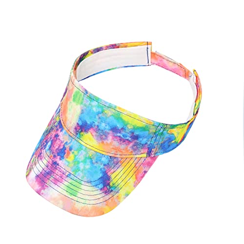 Image of ANDICEQY Sport Sun Visor Hats Adjustable Empty Top Baseball Cap Cotton Ball Caps for Women and Men