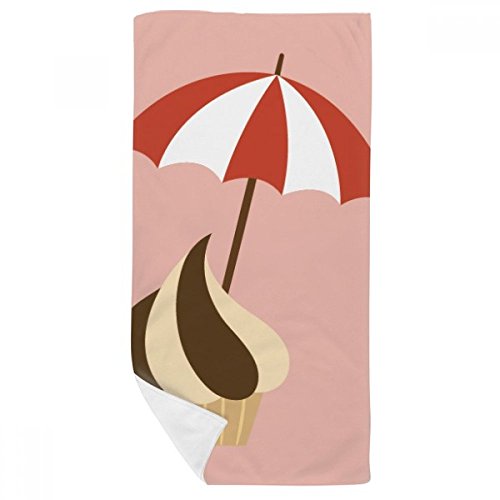 Serviette de bain 35x70cm compacte anti encombrement