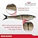 Berkley PowerBait® Nessie Glide Bait, Shad, 5 in, Fishing Bait with Irresistible Flavor, Soft Swimbait Ideal for Bass Fishing, Equipped with Fusion19 Hook