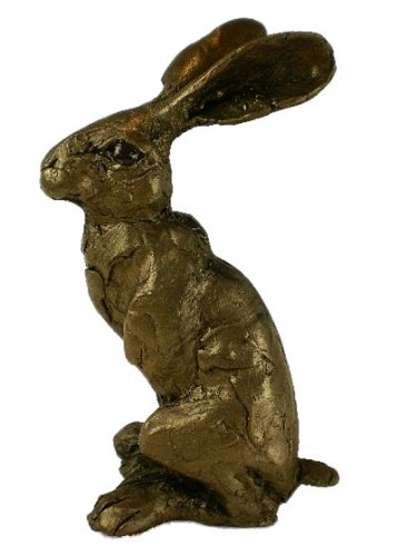 HUEY HARE Bronze Baby Hare Statue by Paul Jenkins