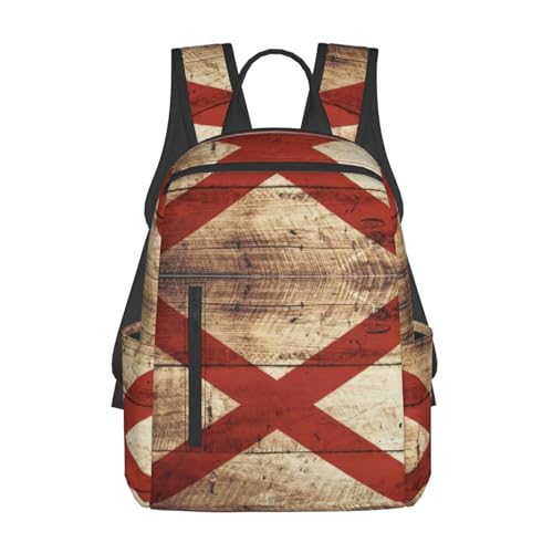Sac à dos léger Alabama en noir taille unique pour le travail et les loisirs