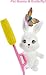 Barbie Camping Serie, Campingset mit Skipper-Puppe, Schmetterling, Hase, Camping Zubehör, Aufkleber, inkl Puppe (25 cm), Geschenk für Kinder, Spielzeug ab 3 Jahre,N/A