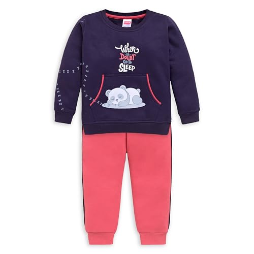 Image of LuvLap Baby Boys Full Sleeve Sweatshirt & Pyjama Set Pack of 1