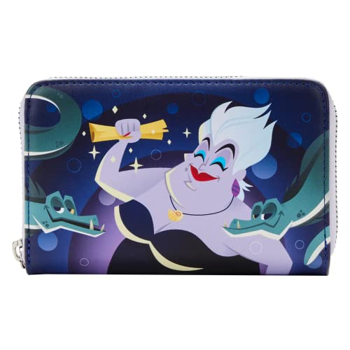 Loungefly Disney The Little Mermaid Ursula Lair Zip Around Wallet Standard