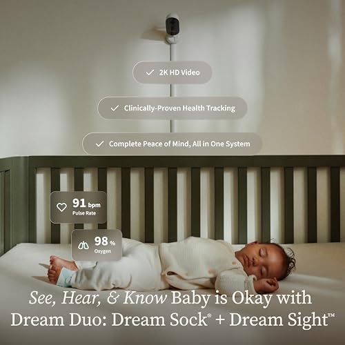 Image of Owlet Dream Duo (Gen 3) Smart Baby Monitor All-in-One Bundle