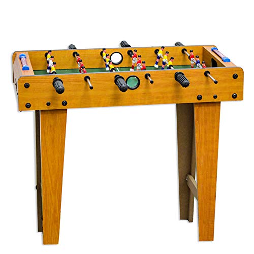 Giant 27″ Foosball Table with Legs – Wood