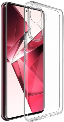 Image of Bintage Silicon Back Cover Compatible Model for Vivo V2303 / Vivo V29E 5G - Transparent