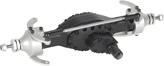 CARSON 500907267 - 1:14 Vorderachse angetrieb./m. sperre, RC-Truck, Ersatzteile, Tuningteile, Zubehör, Modellbau, Maßstab 1:14, Schwarz