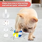32 Stück Rasseldosen Rasselbällen und Kuscheltiere Quietscher zum Einnähen Set, Niedlich Squealer Spielzeug, Knisterfolie zum Einnähen, Knisterfolie für Hund Haustier Baby Spielzeug Noise Maker