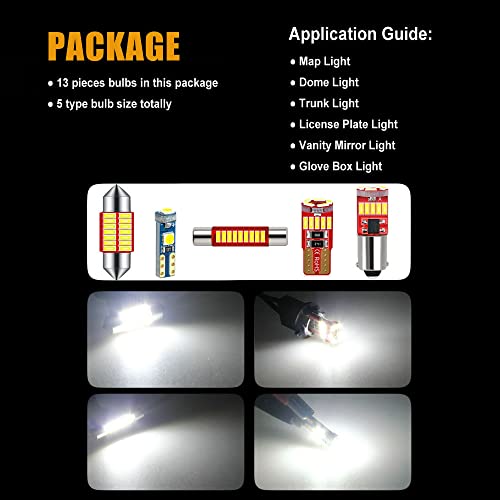 Kit de luces LED para interior Toyota 4Runner 1996-2002 miniatura 3