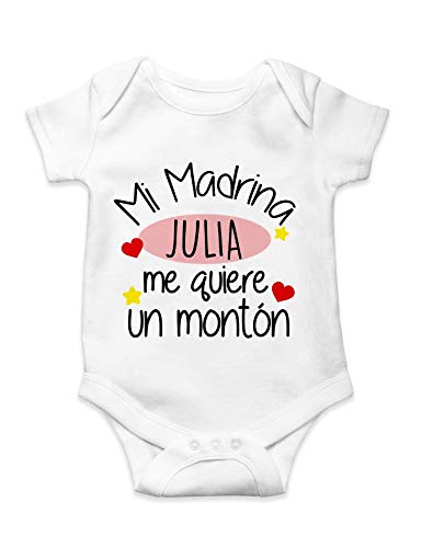 Body Mi Madrina bebé Unisex...