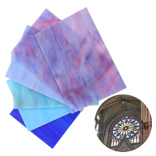 Láminas de vidrieras de mica YARNOW en material resistente de calidad 8