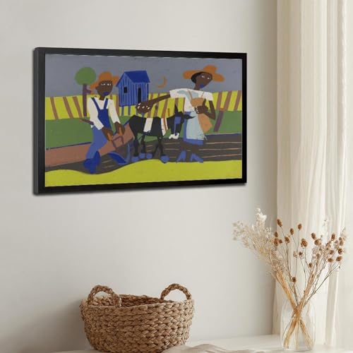 Sowing by William H. Johnson Impression sur toile décoration murale bureau