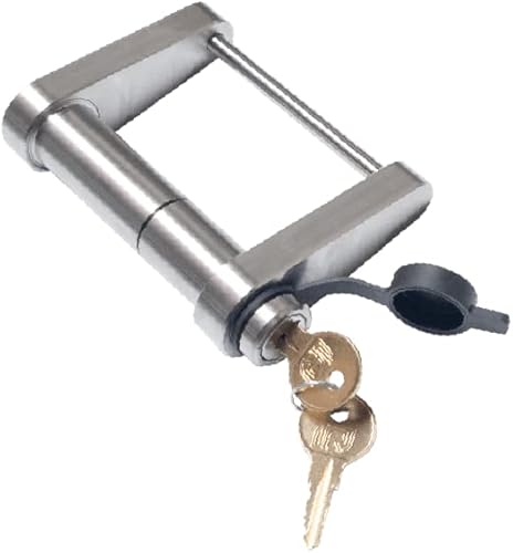 61130 Cerradura de pestillo de remolque para DEMCO EZ Latch de 2-516 pulgadas Acopladores de bola y cuello de cisne Se adapta solo al modelo