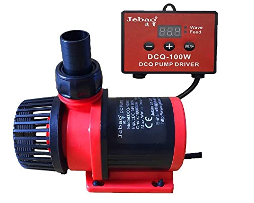 Jebao 80W 10000Lph Aquarium Dc Controllable Water Return Pump Fish Tank Pump With Wave Function Dcq-10000(2650Gph) #TOP9