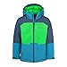 Produktbild Trollkids Kinder Skijacke Hardanger, Frischgrün/Mystik Blau/Dunkel Marine, Größe 152