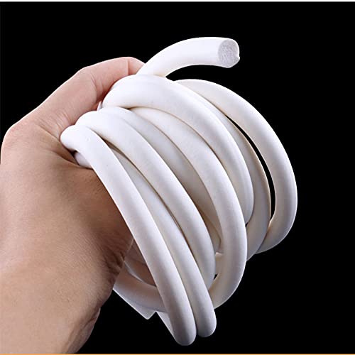 Bande d'étanchéité en caoutchouc de silicone moussé cordon éponge de silicone rond solide Dia.1/2/3/4/4.5/5/6/7/8/9/10/11/12-30-Round O,Dia. 30mm (1 mètre)