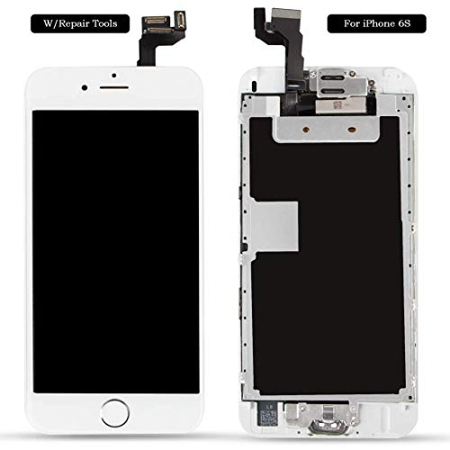 YoSuDa Schermo iPhone 6S Bianco Touchscreen 4.7