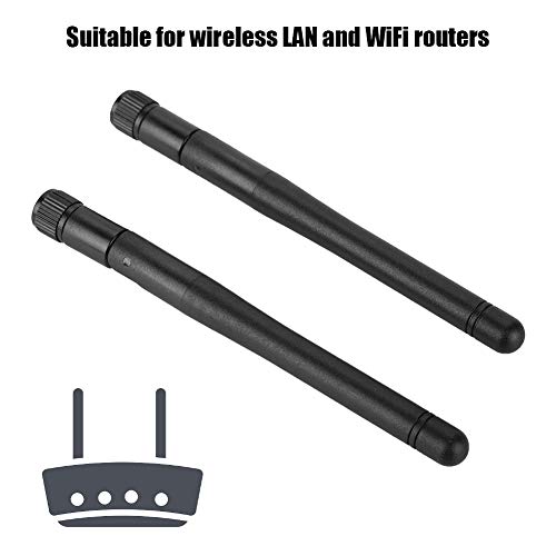 Antena Wi-fi Banda Dupla, 2 Pçs Banda Dupla Roteador Wi-fi Alto Ganho Interface Sma Placa De Rede Se